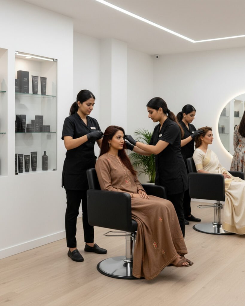 beauty parlours nearby