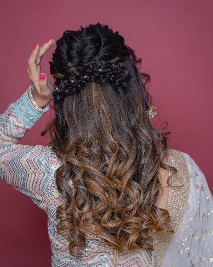 Bridal makeup and Hairstyle Package