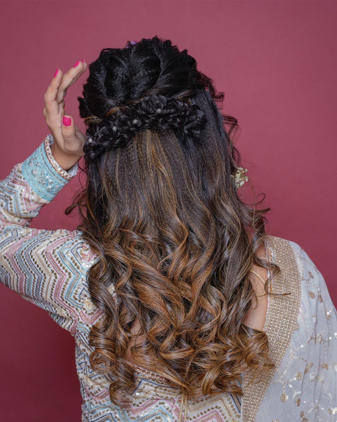 Bridal makeup and Hairstyle Package